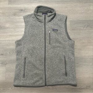 Patagonia Men’s Gray Better Sweater Fleece Vest Large